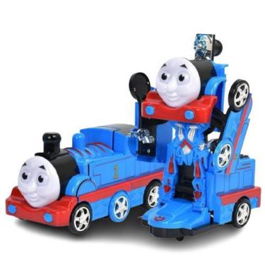 Imagem de Trem Trenzinho Thomas Vira Robô Musical Com Luz E Som - Toy King