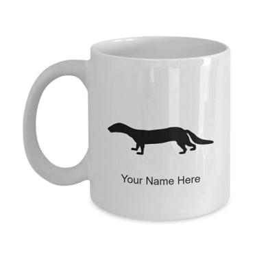 Imagem de Caneca de polecat personalizada, copo de café polecat, ideia de presente de polecata, copo de polecat personalizado, caneca de polecata personalizada - caneca de café de 325 ml