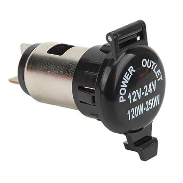 Imagem de Raguso Tomada de isqueiro de cigarro, resistente a altas temperaturas, instalação simpl...