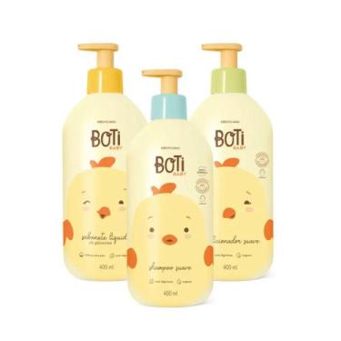 Imagem de Combo Boti Baby: Shampoo Suave 400ml + Condicionador Suave 400ml + Sab