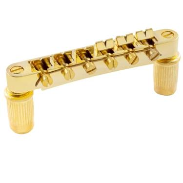 Imagem de Musiclily ABR-1 Ponte Tune-o-matic Bridge para Guitarra Les Paul Style, Dourado