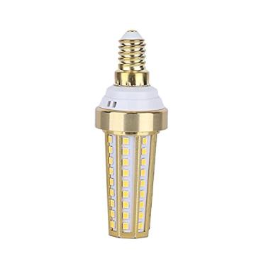 Imagem de E14 LED Lâmpada de Milho Fonte de Luz Economizadora de Energia Material de Alumínio para Iluminação Doméstica 220V (Luz quente monocromática)