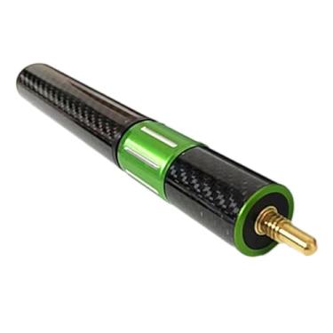 Imagem de YIJU Extensão de taco de piscina, vara de extensão para taco de piscina, acessório de fibra de carbono, exercício compacto e leve, acessórios de bilhar, 9 polegadas