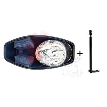 Imagem de Forração Pcx 150 Forro Premium Baú 16 18 Azul + 1 Antena - Jaspe Ateli