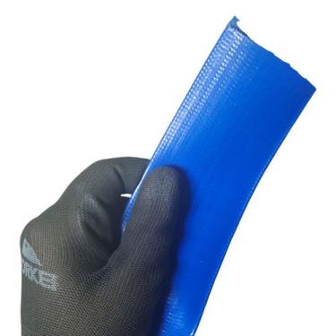 Imagem de Rolo de 20 Metros de Mangueira Flat Azul Achatada 1.1/2 Polegada Irrig