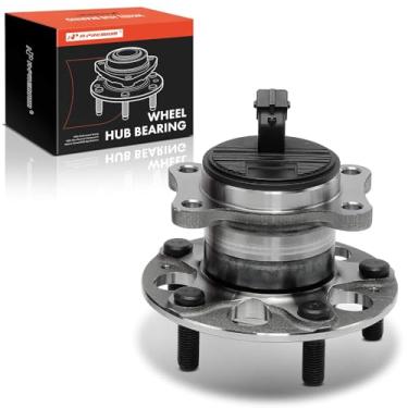 Imagem de A-Premium Rolamento de roda traseira e conjunto de cubo com ABS e 5 terminais compatíveis com Hyundai Elantra 2017-2020, Kona 2018-2023