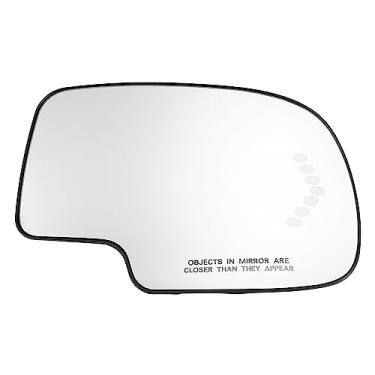 Imagem de X AUTOHAUX Espelho retrovisor direito de carro aquecido para Chevy Silverado Avalanche Suburban para GMC Sierra 1500 2500 2003-2006