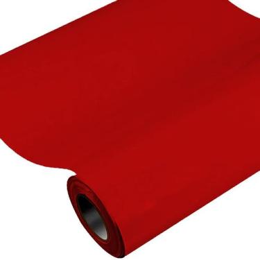 Imagem de Vinil Adesivo 30cmx25m - Vermelho Vivo - 1 unidade - Rizzo