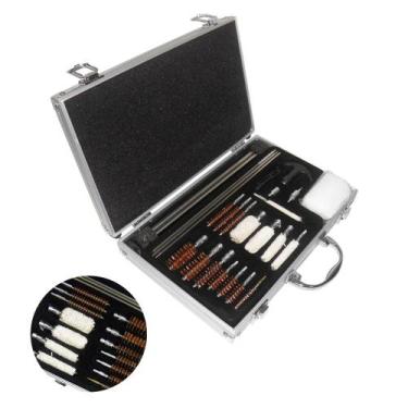 Imagem de Kit Limpeza de Armas Universal Todos Calibres Maleta Armamento - Econo
