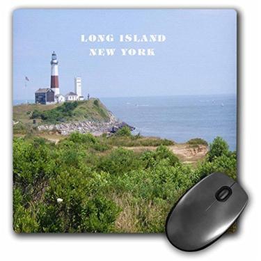 Imagem de 3dRose Mouse pad LLC 20 x 20 x 0,65 cm, Farol Montauk Point em Long Island New York (mp_80604_1)