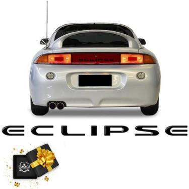 Imagem de Adesivo Mitsubishi Eclipse Gst 1995 Até 1998 Aplique Preto - SPORTINOX