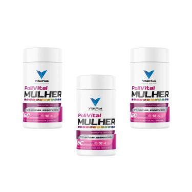 Imagem de Vitalplus Premium Polivitamínicos  Mulher - KIT 3 UNIDADES - 180 Cápsulas