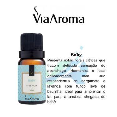 Imagem de Essência Via Aroma 10ML Para Aromatizador Difusor de Ambiente Elétrico