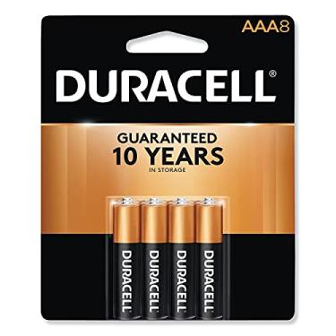 Imagem de Duracell MN2400B8Z CopperTop pilhas alcalinas, AAA, 8/PK