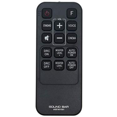 Imagem de Novo controle remoto de substituição AKB74815301 adequado para LG Sound Bar Soundbar LAS454B S55A3-D SH3K SJ4Y SPH4B-W S45A1-D LAS453B SH3B SPH3B-W LAS485B S55A3D SPH4BW S45A1D SPH3BW