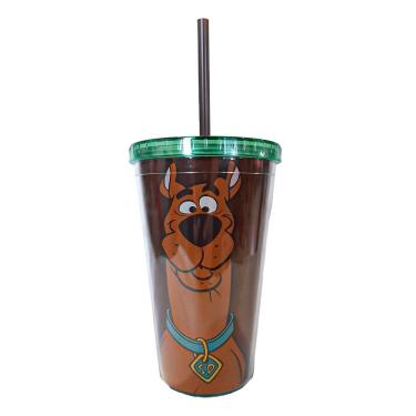 Imagem de Copo Com Canudo Scooby Doo - 550ml