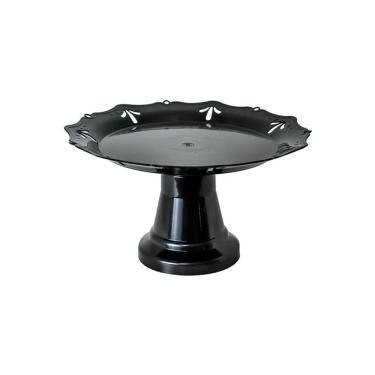 Imagem de Suporte Para Bolo Veneza Preta - 18cm
