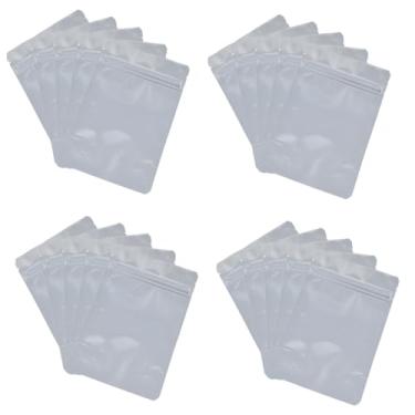 Imagem de XunLiu Sacos de armazenamento herméticos reutilizáveis de folha de alumínio (50, 10 cm x 15 cm + 3 cm/0,22 mm)