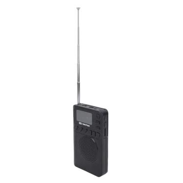 Imagem de Yunseity Rádio Recarregável DAB+FM Com Alto -falante, LED Color Display Handheld Portable AM FM Rádio Longo Recepção de Longo, Para Uso de Emergência Ao Outdoor