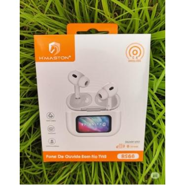 Imagem de Fone Bluetooth Sem Fio Tws Visor Tela Touch RS68