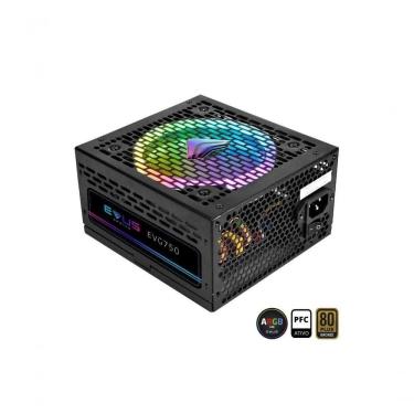 Imagem de Fonte Atx Gamer Evus Evg750 Argb 750w 80 Plus Bronze