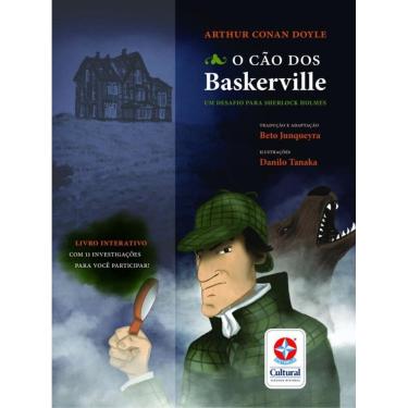 Imagem de O cão dos Baskerville: Um Desafio para Sherlock Holmes - Livro interativo com 11 investigações para você participar