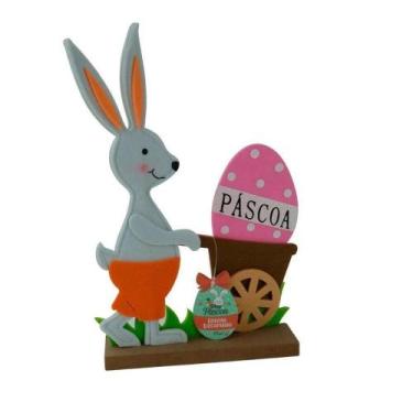 Imagem de Totem Decor Coelho Carrinho De Mao - WINCY