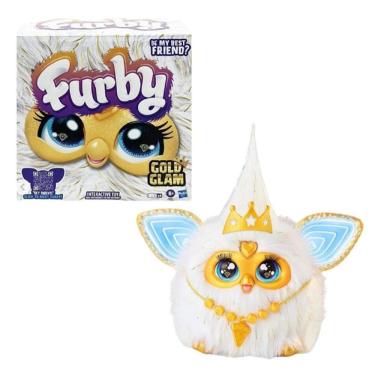 Imagem de Furby Gold Glam Pelúcia Interativa - Hasbro