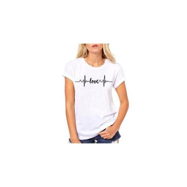 Imagem de Camiseta feminina Blueberry Youth branca - Lightbek Official Store