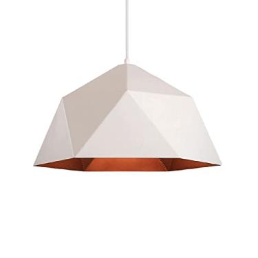 Imagem de CHENKUI Abajur de losango colorido lustres de metal industrial atmosfera do quarto luminárias pendentes domésticas design personalizado iluminação de teto para quarto, sala de estar, corredor