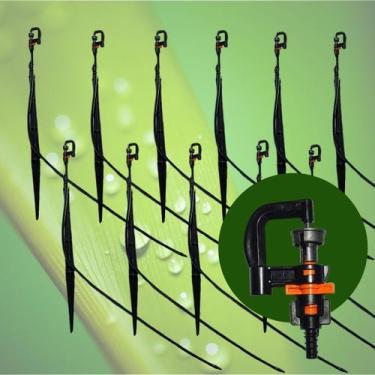 Imagem de Microaspersor Rotativo Bocal Laranja 76 L/H- Irritec (20 UNIDADES)
