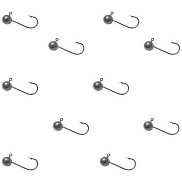 Imagem de Kit 10un matadeira anzol jig head n3 de 12g cada