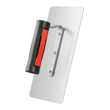 Imagem de Atlas - Desempenadeira de Aço Lisa com Cantos Arredondados e Cabo de Madeira com uma Haste de Fixação