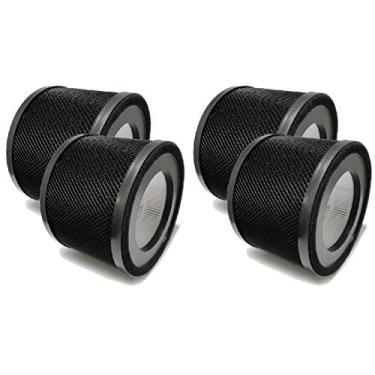 Imagem de Nispira Filtro de substituição True HEPA para purificador de ar, compatível com Tao Tronics TT-AP001, 4 pacotes