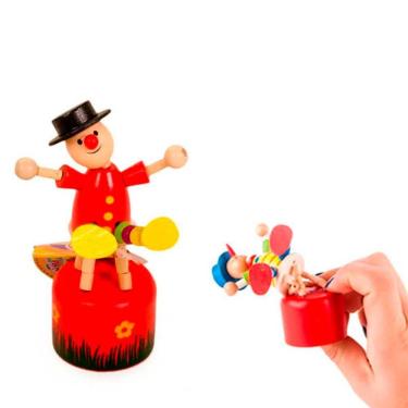 Imagem de Bonecos Articulados De Madeira Palhaço - Artyara