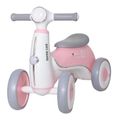 Imagem de Bicicleta de Equilíbrio Deslizante 4 Rodas com Luz e Música - AJATO ST