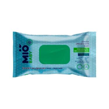 Imagem de Lenço Umedecido Mió Baby Prevenção de Assaduras com 96 Unidades