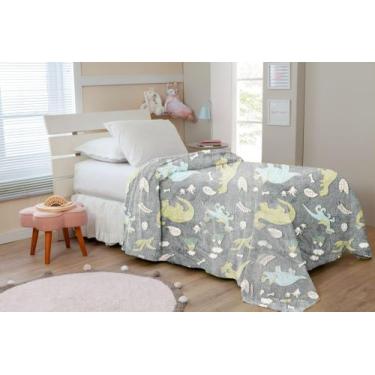 Imagem de Mantinha Cobertor Infantil Solteiro Brilha No Escuro Fluorescente Toqu