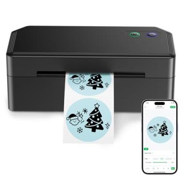 Imagem de SVANTTO Impressora térmica de etiquetas Bluetooth Y42BT, impressora de etiquetas de envio 4x6 para pequenas empresas, compatível com iOS, Android, Windows, Mac, Amazon, Ebay, Shopify, USPS, UPS, Etsy