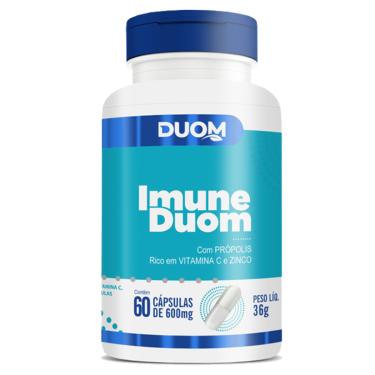 Imagem de IMUNE DUOM TOP IMUNIDADE VITAMINA C ZINCO E PRÓPOLIS 60 CAPSULAS 1 CAPS AO DIA - DUOM