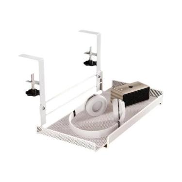 Imagem de Bandeja Organizadora De Cabos Em Aço Carbono Para Abaixo Da Mesa, Supo