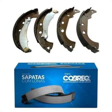 Imagem de Sapata Freio Fiat Tipo 1.6 Tds (180x32mm) (bendix) - COBREQ