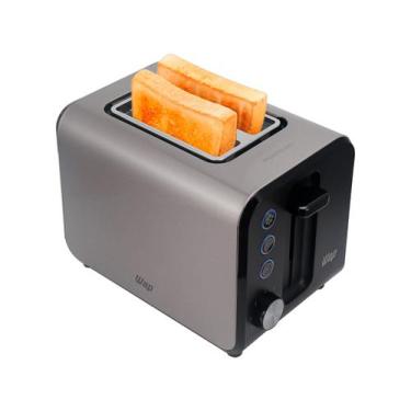 Imagem de Torradeira Elétrica WAP WTE1, Preto e Inox, 220V