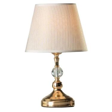 Imagem de Abajur De Mesa Luxuoso Abajur de Tomada Quarto Sala Abajour Cúpula Cab