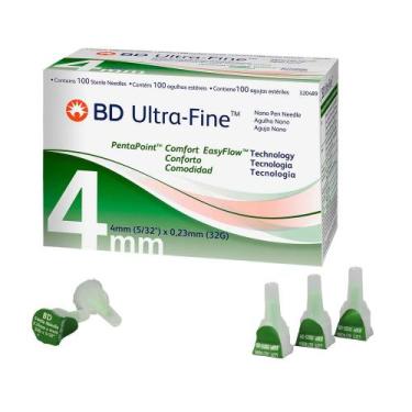 Imagem de Agulha Para Caneta Aplicadora De Insulina Bd Ultra-fine 4mm