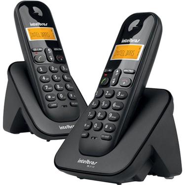 Imagem de Telefone sem Fio Intelbras TS3112 com Ramal e Comunicação Interna Preto 4123102