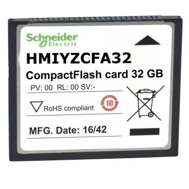 Imagem de Cartão de Memória HMIYZCFA32 32GB Alta Velocidade Compact Flash Schneider Electric