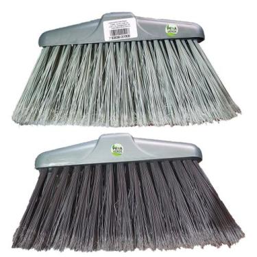 Imagem de Kit 12 Unidades Vassoura Exatinha Nylon SEM CABO Esponflora Novissa Mu