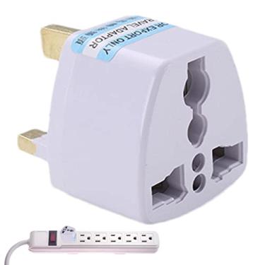 Imagem de tomada viagem - tomada resistente a arranhões,tomada elétrica para britânicos, Hong, Cingapura para amigos, pais e vizinhos para