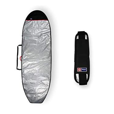 Imagem de CAPA PRANCHA STAND UP PADDLE REFLETIVA ACOLCHOADA 11'1 A 11'6 + ALÇA TRANSPORTE SUP - MAORI EXTREME